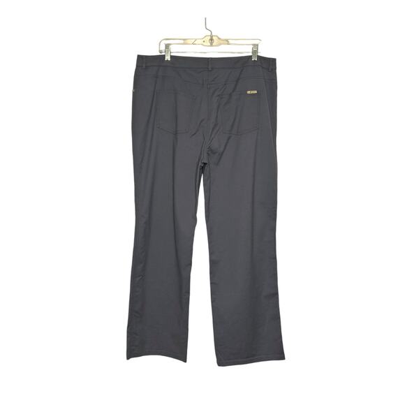St. John gray wide legs casual pants size 16 - Picture 9 of 10